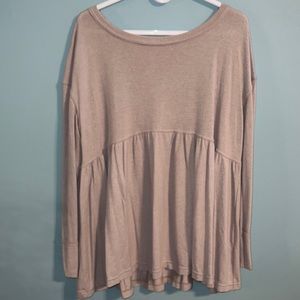 Free People babydoll top